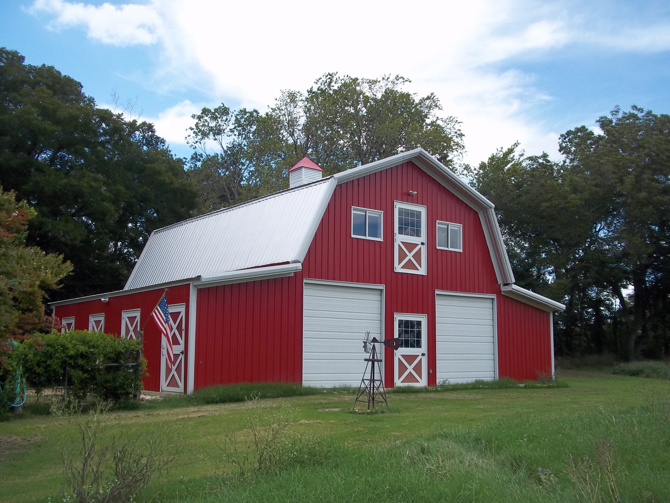 Custom Designed Gambrel Barns - Shipped To You In Weeks